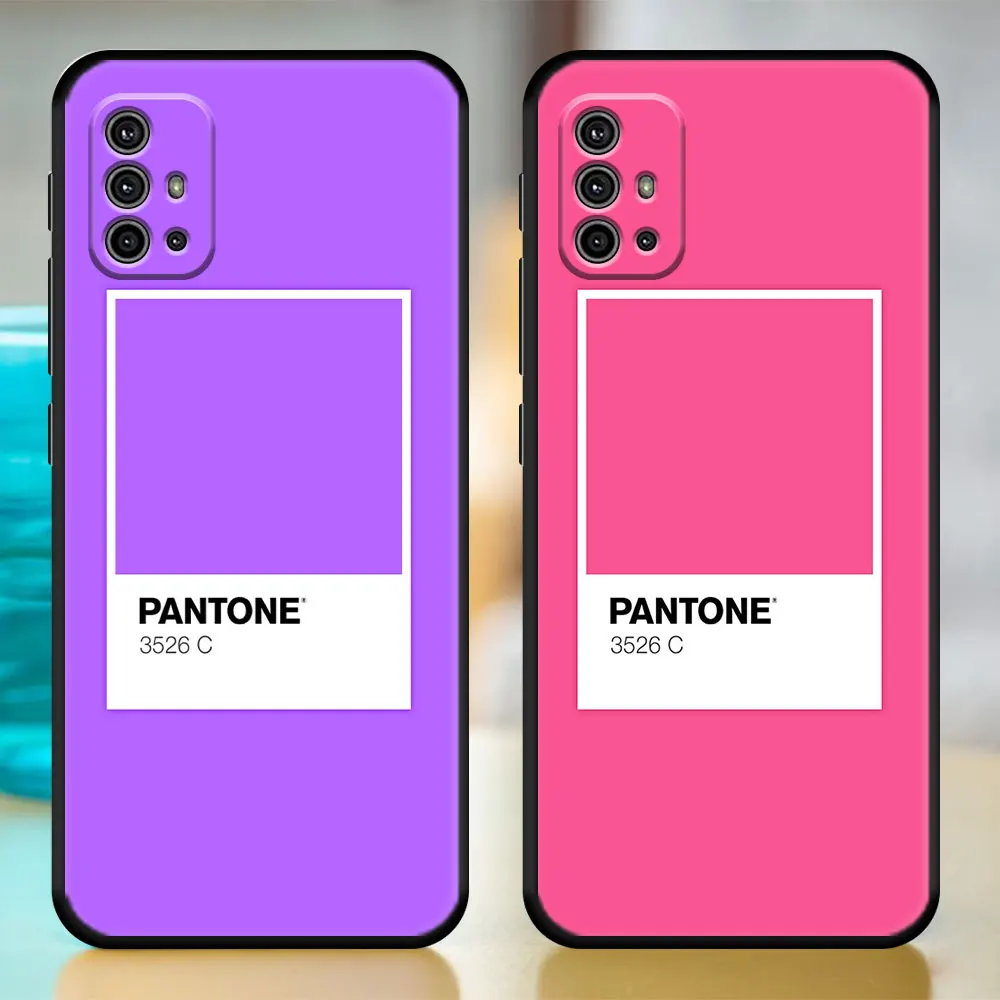 Pantone Colorful Card Funda Celular Coque For Motorola G9 Power Play G50 One Fusion G8 Plus Lite G60 G Stylus 2022 G22 G31 G30 images - 6