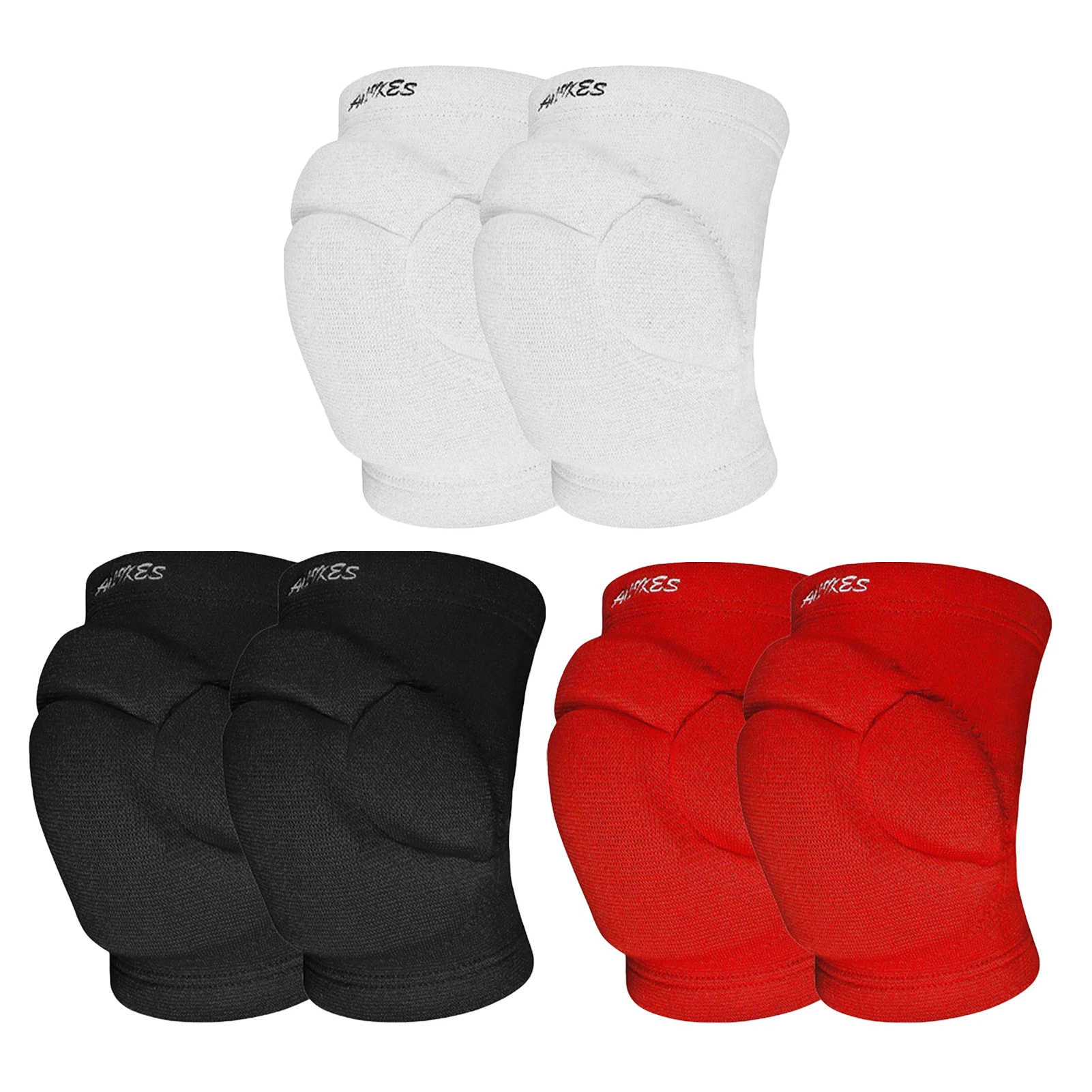 

1 Pair Sports Thickening Knee Pads Volleyball Extreme Sports Kneepad Brace Support Dancing Yoga Elastic Knee Protector