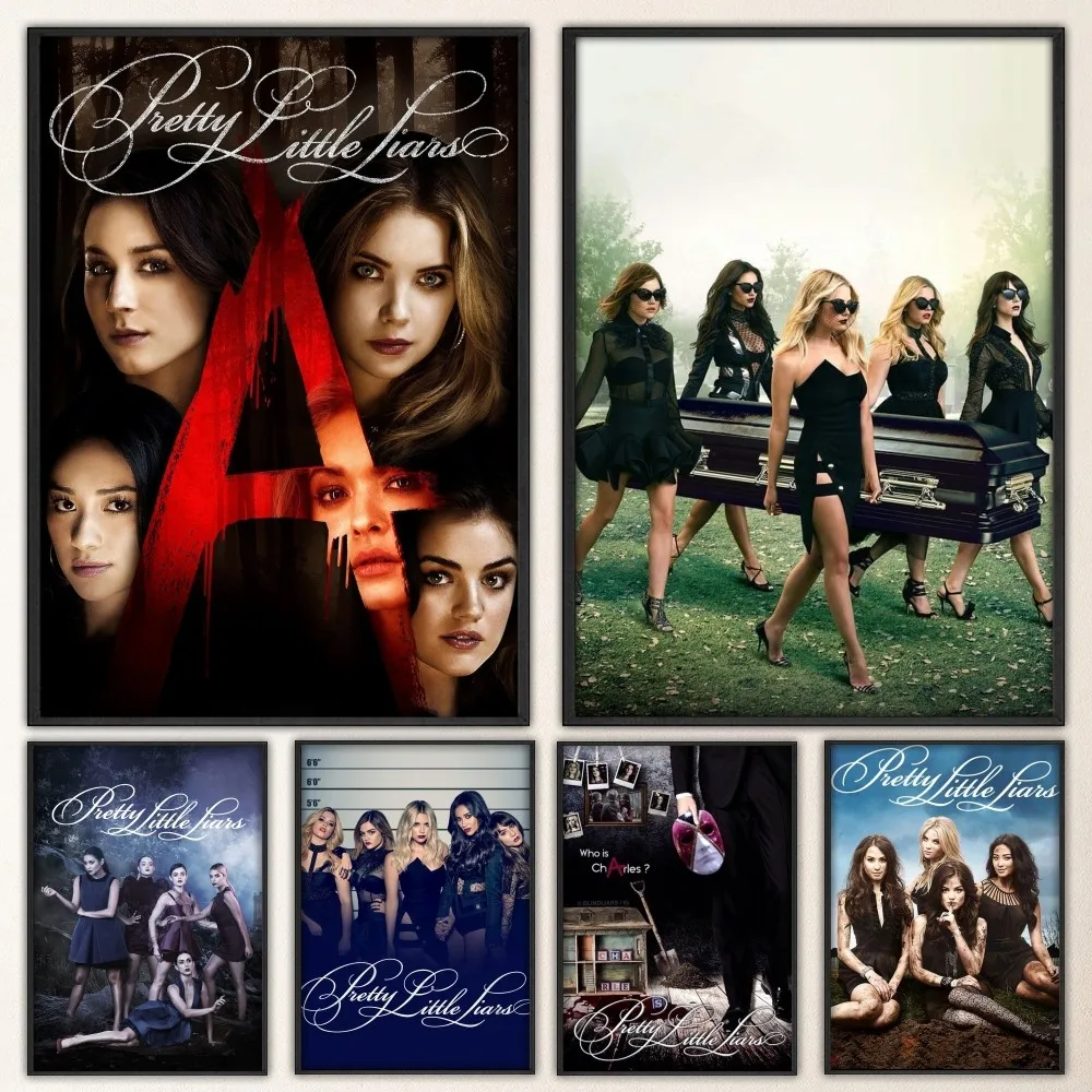 Постер Pretty Little Liars изящный постер наклейка на стену для гостиной бара винтажная