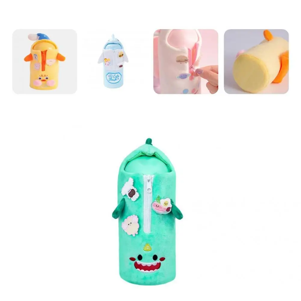 

Cute Bag Cartoon Animal Appearance Zipper Stationery Bag for Students