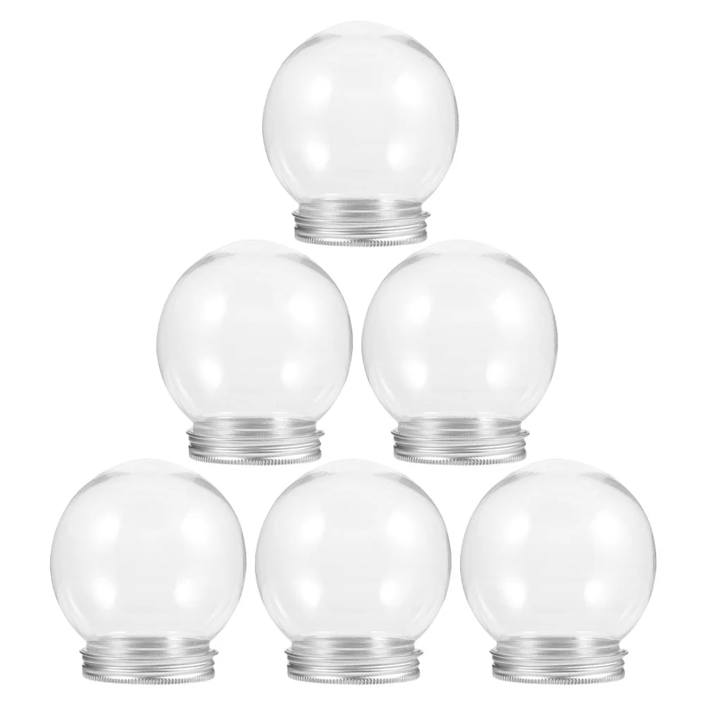 Бутылка снежного шара мини-прозрачный снежок планета Земли пустые шары для воды