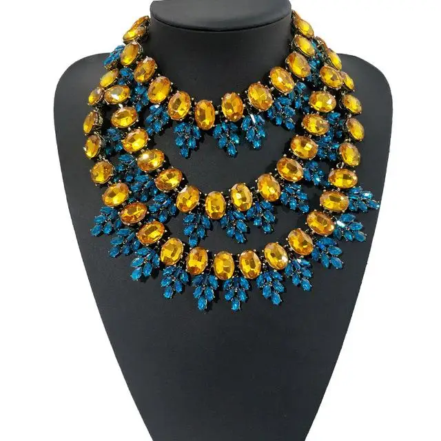 Лучшие Леди Мода Многослойные камень для изготовления украшений своими руками