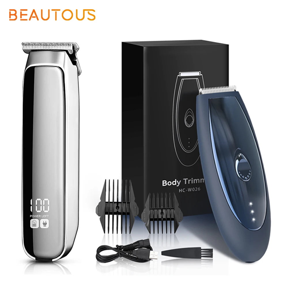 

Красивый триммер для волос на теле для мужчин, женщин, мужчин, для ушей, бикини, водостойкий триммер для влажной и сухой киски, безболезненны...