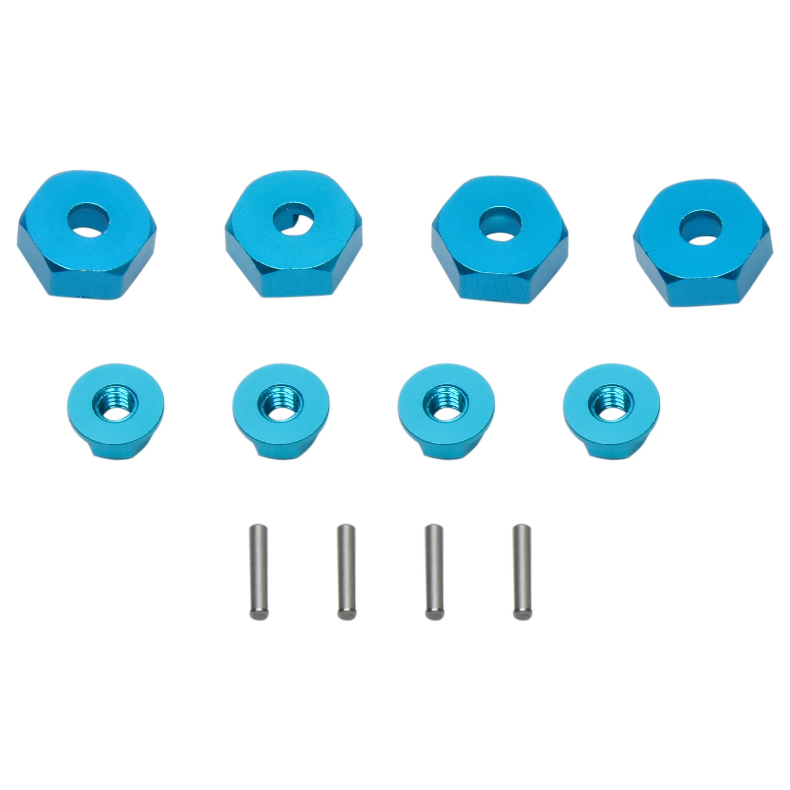 

Ремонт для радиоуправляемого автомобиля, запасные части, колесо из алюминиевого сплава с фиксирующей гайкой, аксессуары, 12 мм, набор адапте...