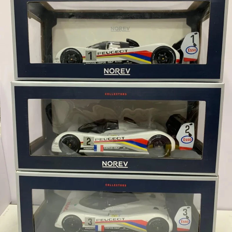 Модель 1:18 для Peugeot 905 Le Mans 1992 модель чемпиона литая автомобиля из металлического