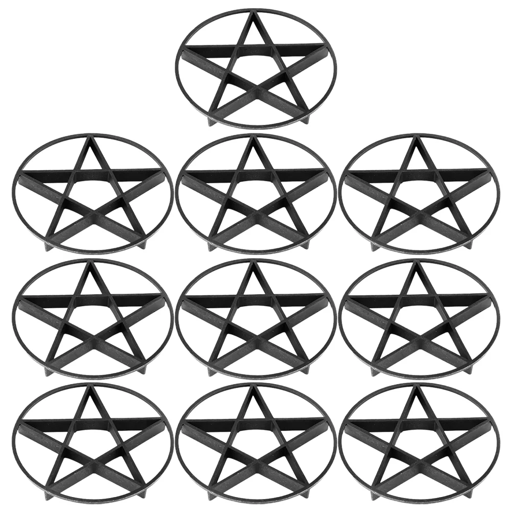 10 шт. кронштейн для цветочного горшка подставки цветов уличных растений коврик