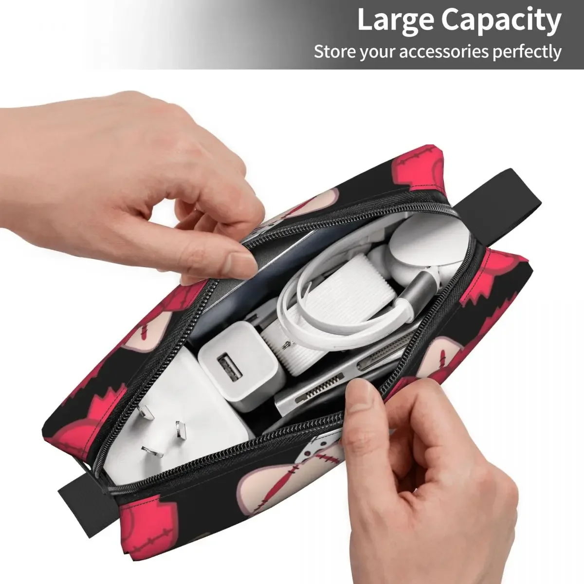 Косметичка Hello Kitty вместительная стильная сумка для путешествий