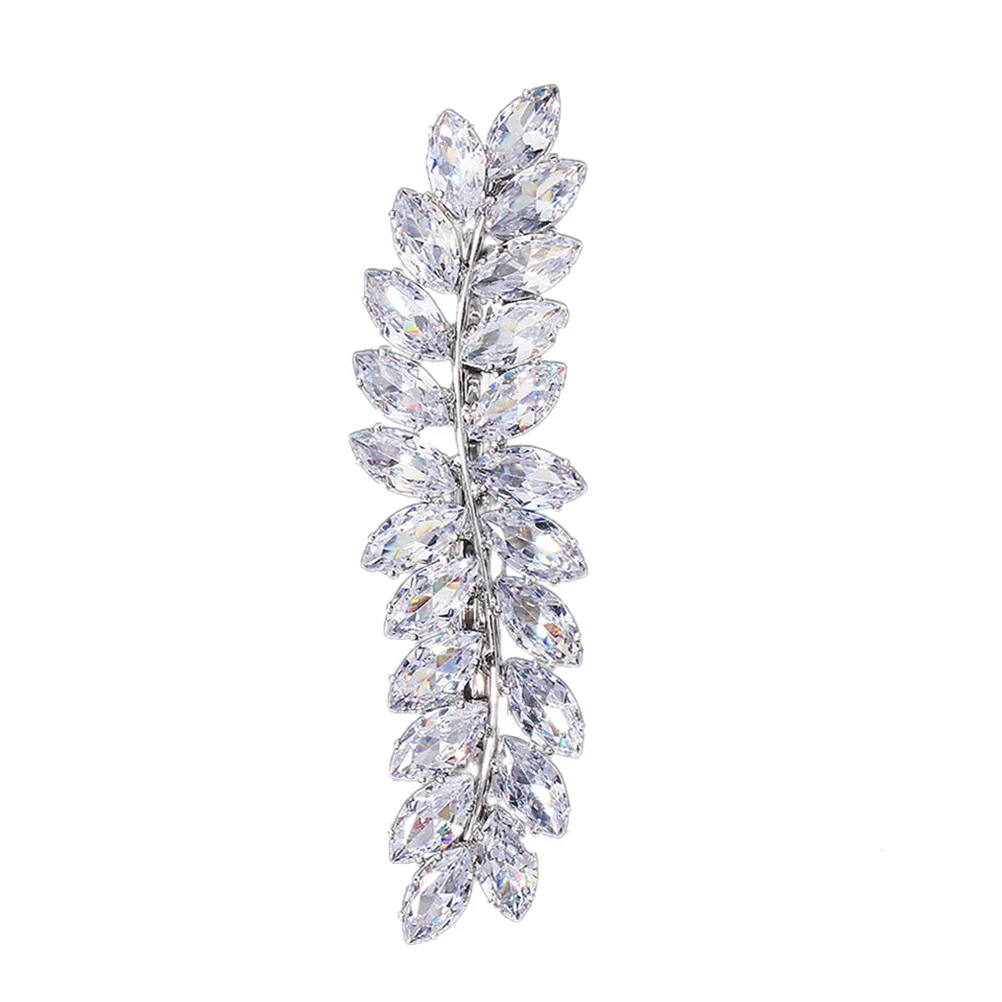 

Headband Party Hair Decoration Lovely Hairpin Elegant Rhinestone Clip Bang Clamp