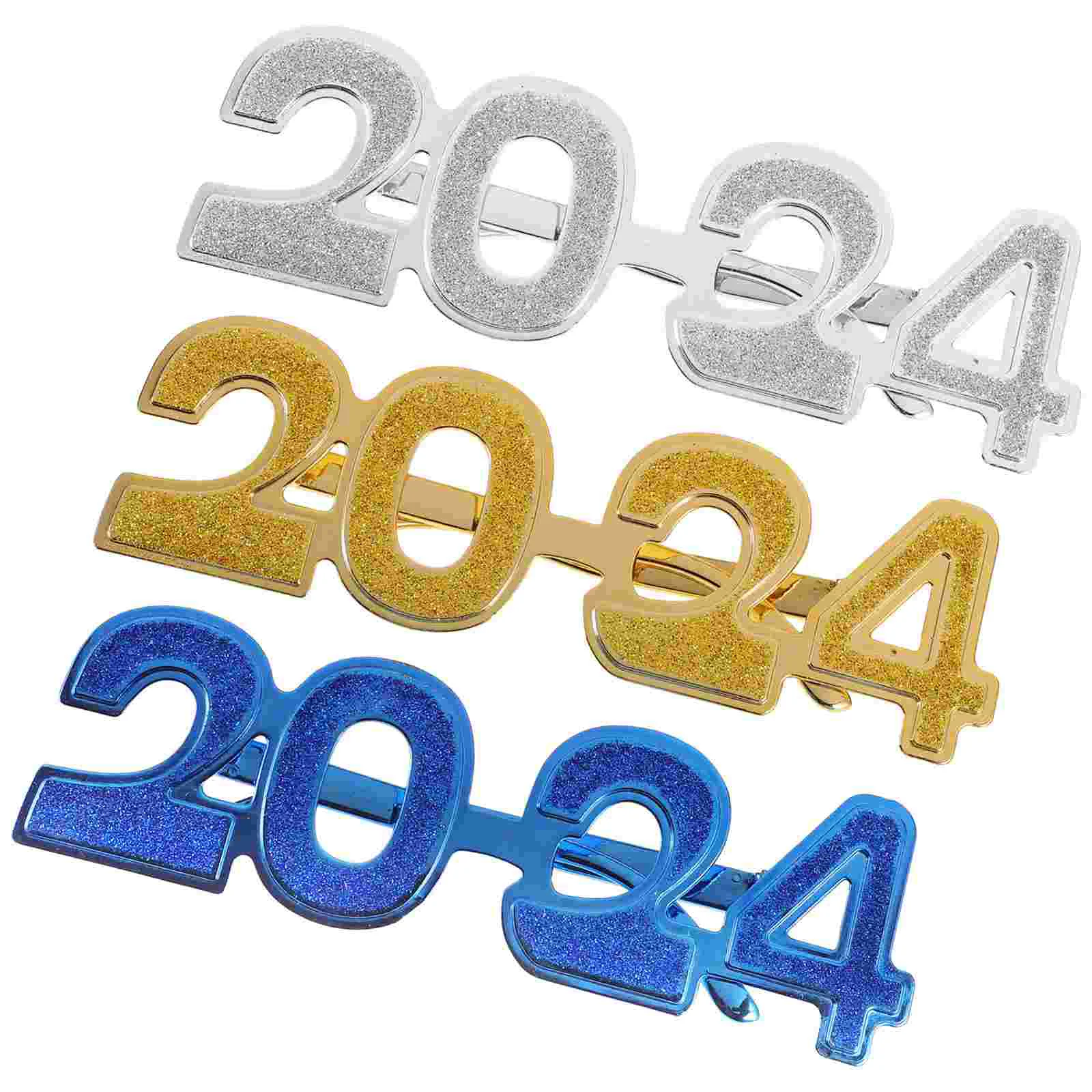 3 шт. 2024 цифровые очки принадлежности для глаз подарок забавный танцевальный