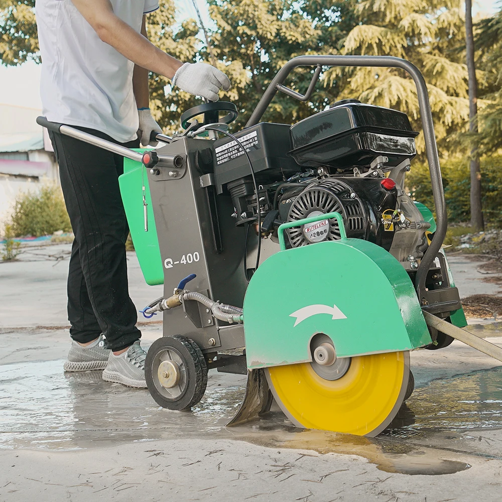 400 мм ручная асфальтовая бензиновая дорожная пила для бетона