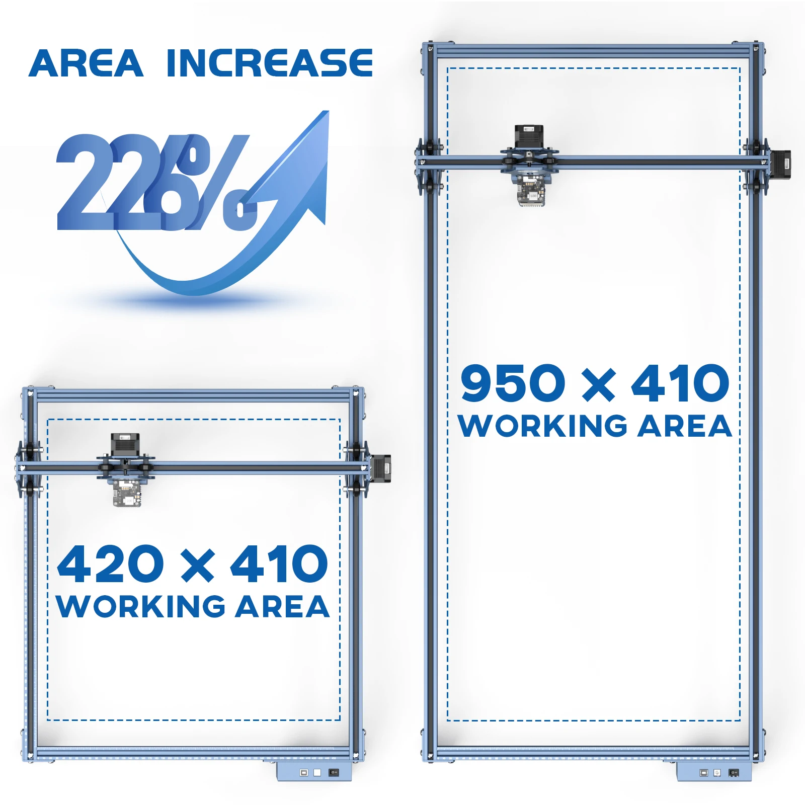 

SCULPFUN S6/S9 Engraving Area Expansion Kit