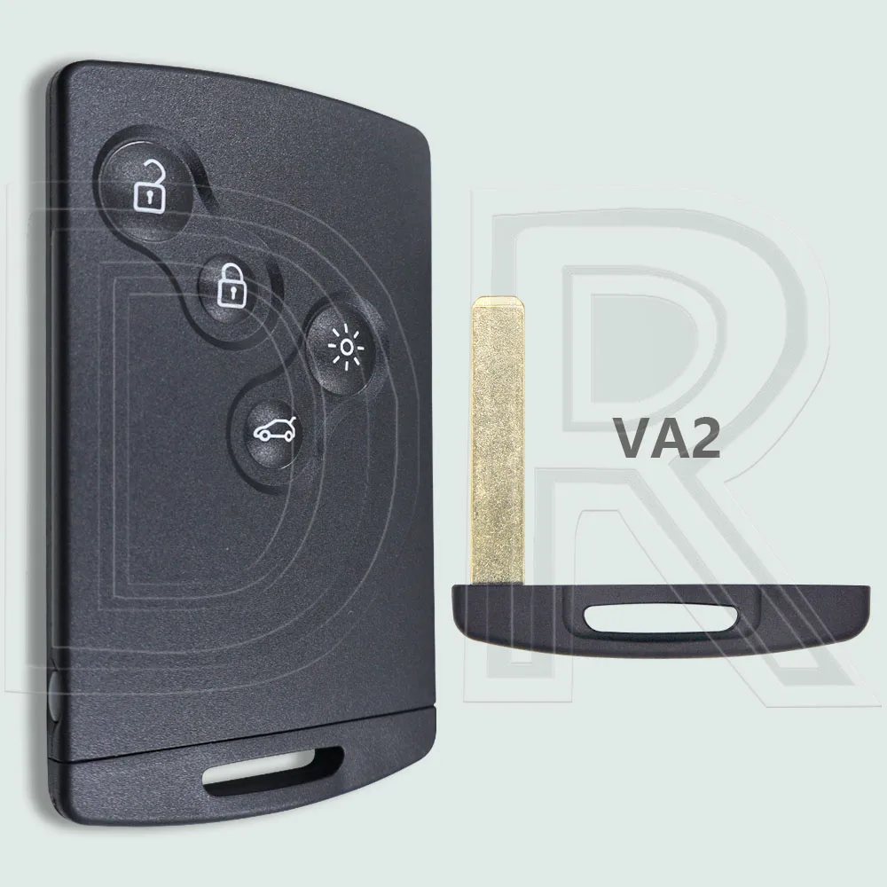 

Сменный чехол для смарт-ключателя автомобиля DR NSN14/VA2, лезвие для Renault Megane Fluence Laguna Scenic Koleos Clio IV Captur