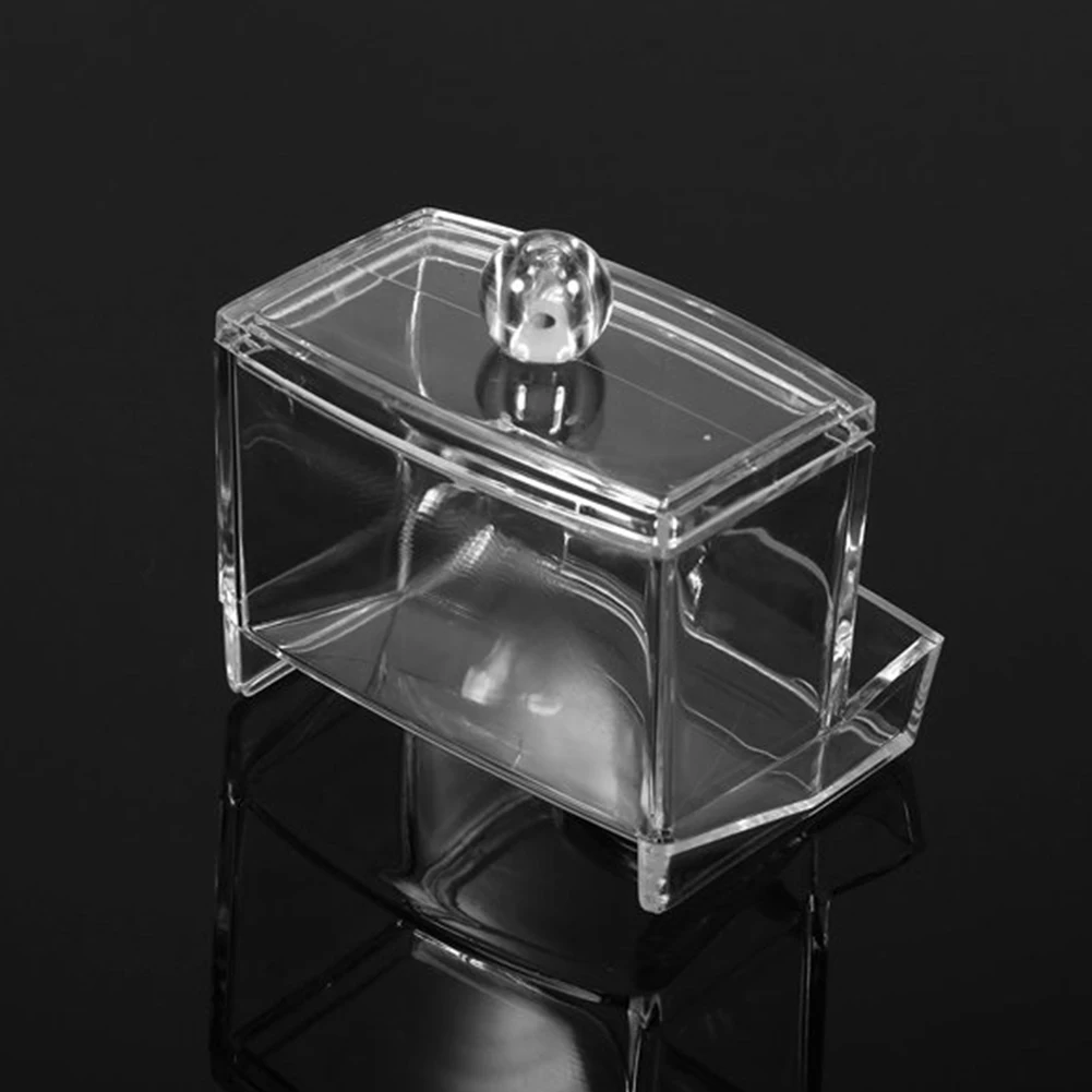 Держатель для хранения с крышкой коробка наконечниками Q легко чистится дома