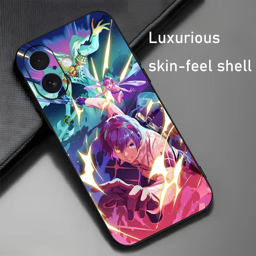 Чехол для телефона M-Metap-hor R-efan-tazio Game iPhone 16 15 14 13 12 11 X XR XS 8 Plus Mini Pro Max мягкий черный