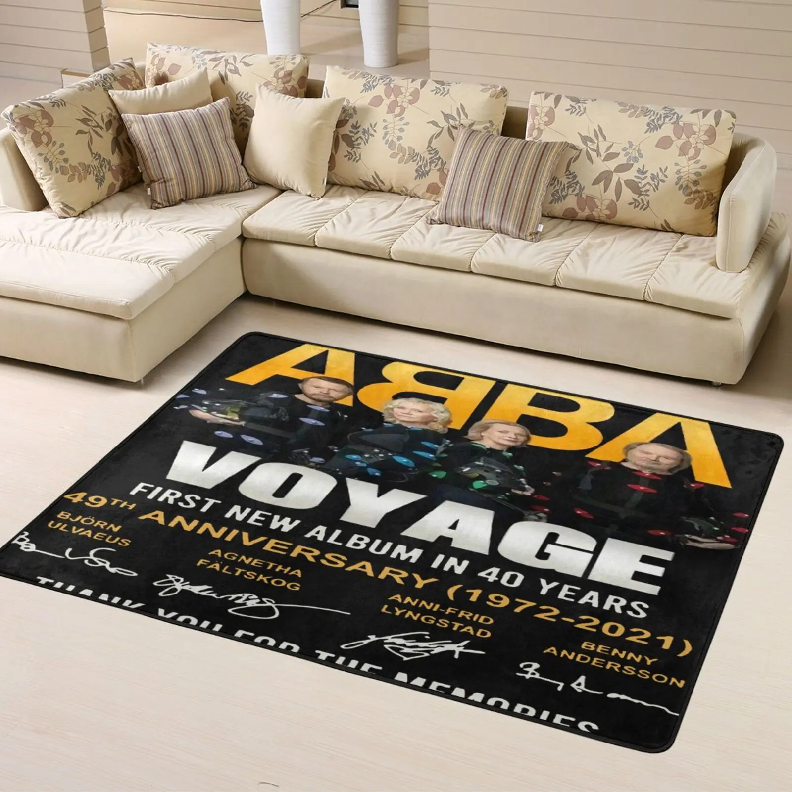 

Abba Voyage первый альбом в 40 ковер домашний декор для гостиной мужские коврики для комнаты коврик для прихожей ковер для мальчиков ковер для гос...