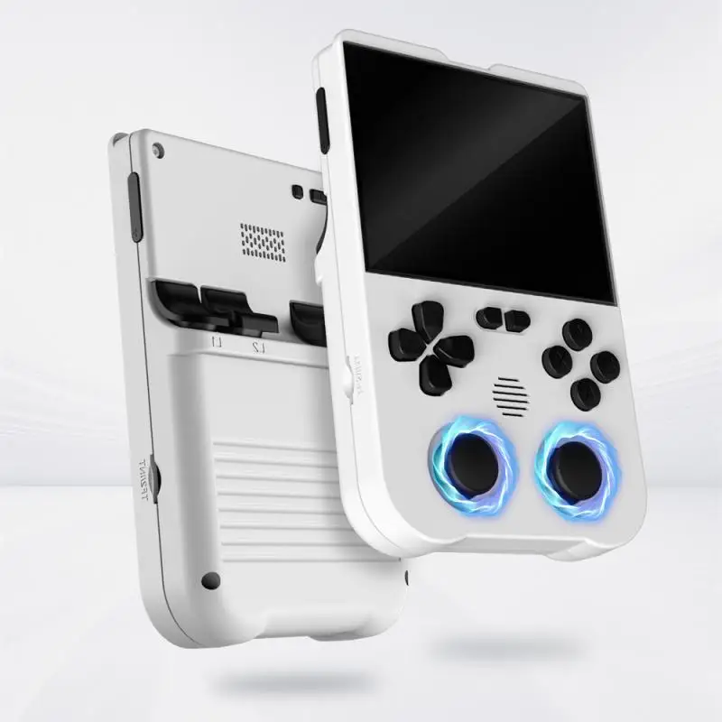 

Dual Joystick Game Console Convenient Easy To Use Long Battery Life Ergonomic Design Retro Nostalgia Handheld Console Linux Mini