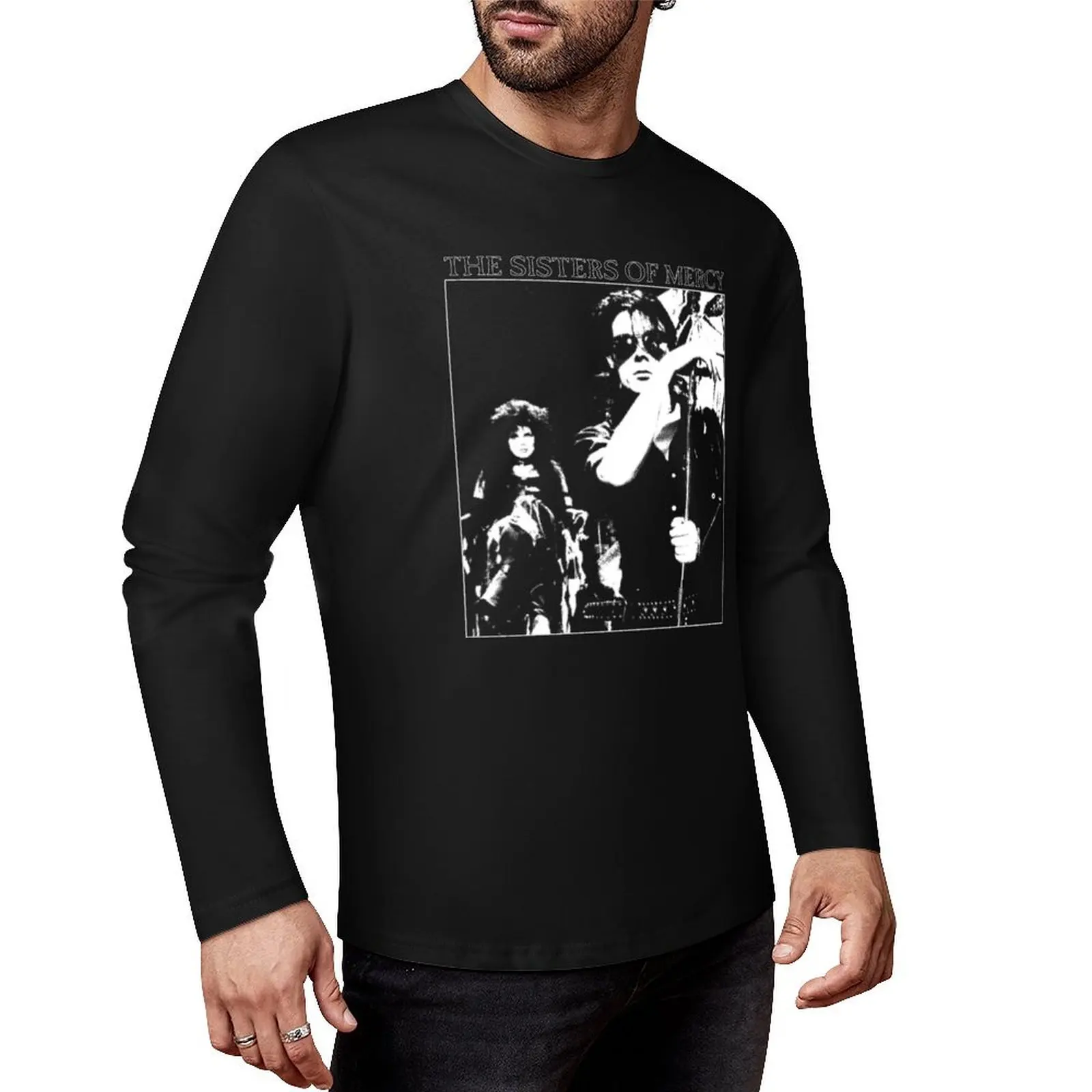 Длинная футболка The Sisters Of Mercy толстовки одежда в стиле аниме большого размера для