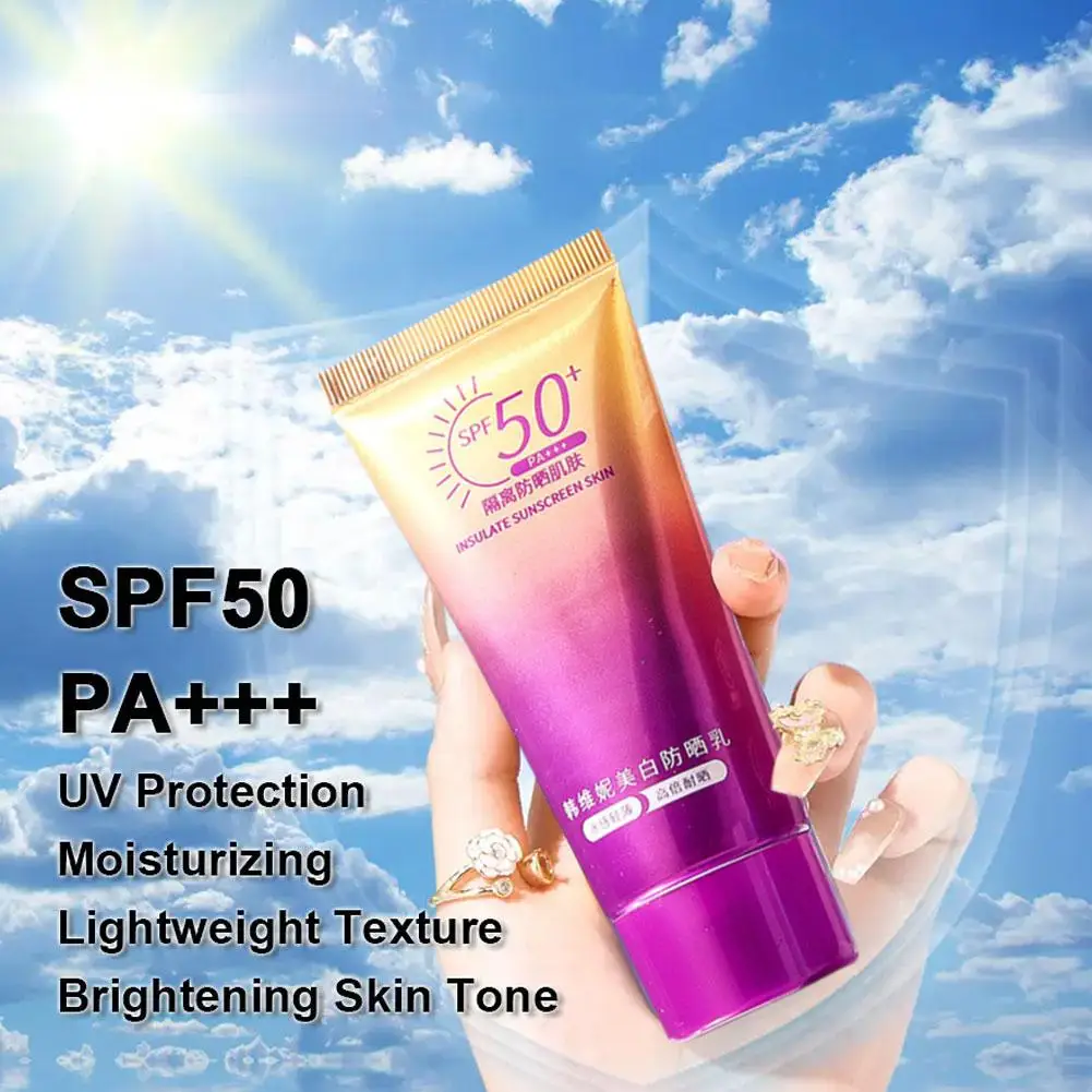 BB-крем SPF50 + солнцезащитный отбеливающий тональный крем консилер защита от солнца