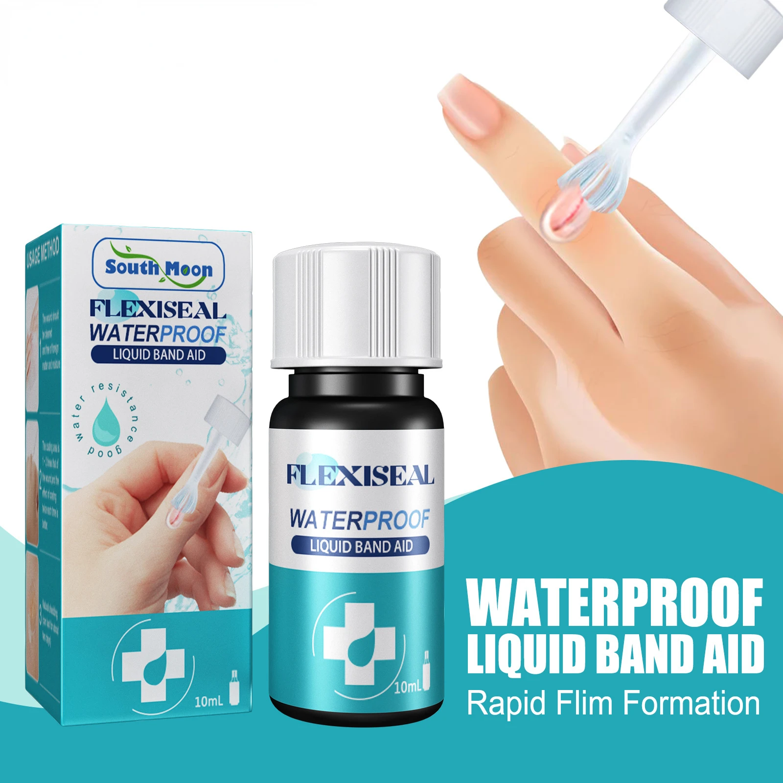 

Waterproof liquid band-aid wound surface protection fast film-forming transparent liquid band-aid