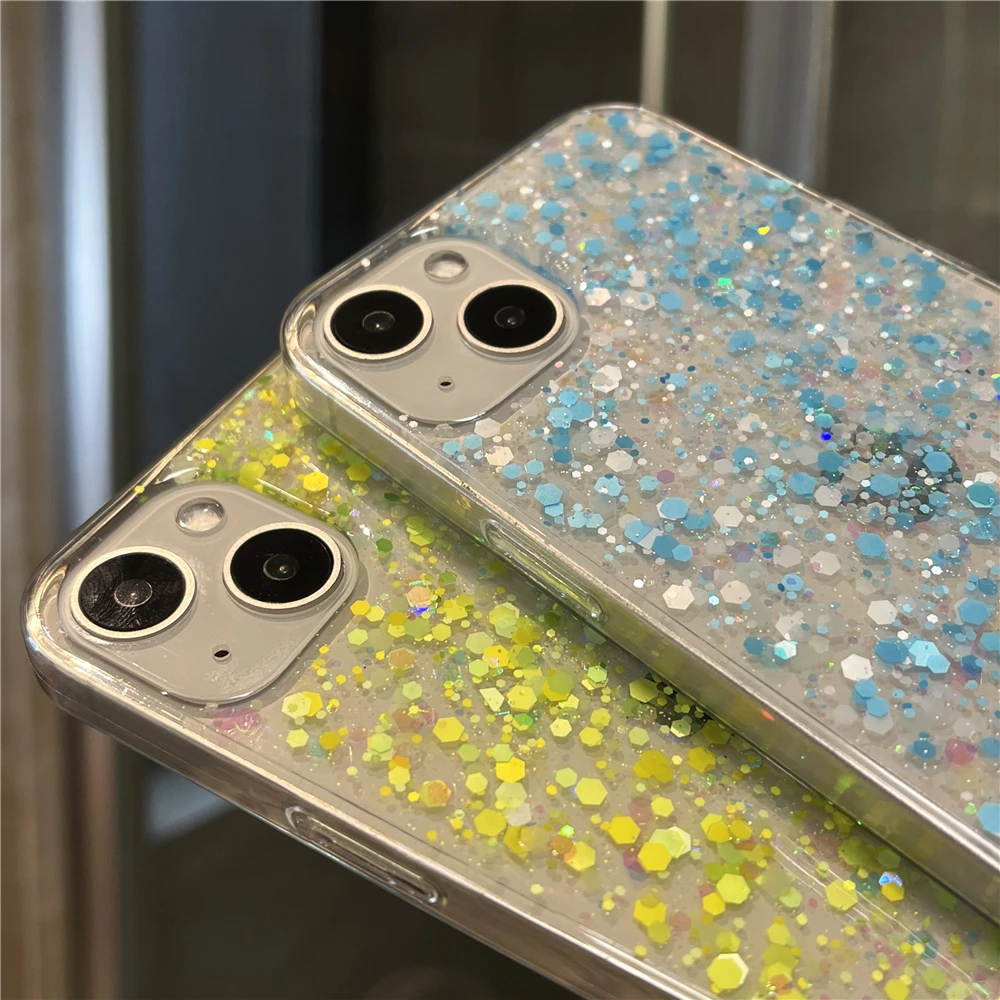 Цветной светящийся Блестящий Мягкий чехол для телефона Huawei Honor 10 10i 20 20i 20S 30 30S 7X 8X 9