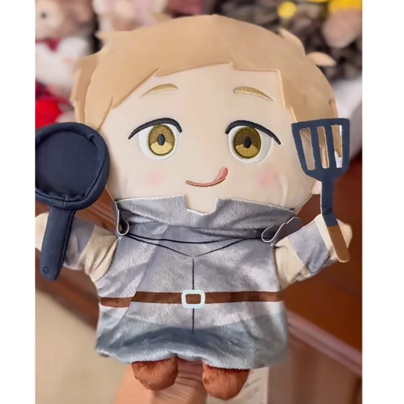 Фото Официальная плюшевая кукла-перчатка Good Smile Dungeon Meshi, мягкая кукла Laios Marcille Chilchuck Senshi, коллекционная аниме-игрушка для отаку №5