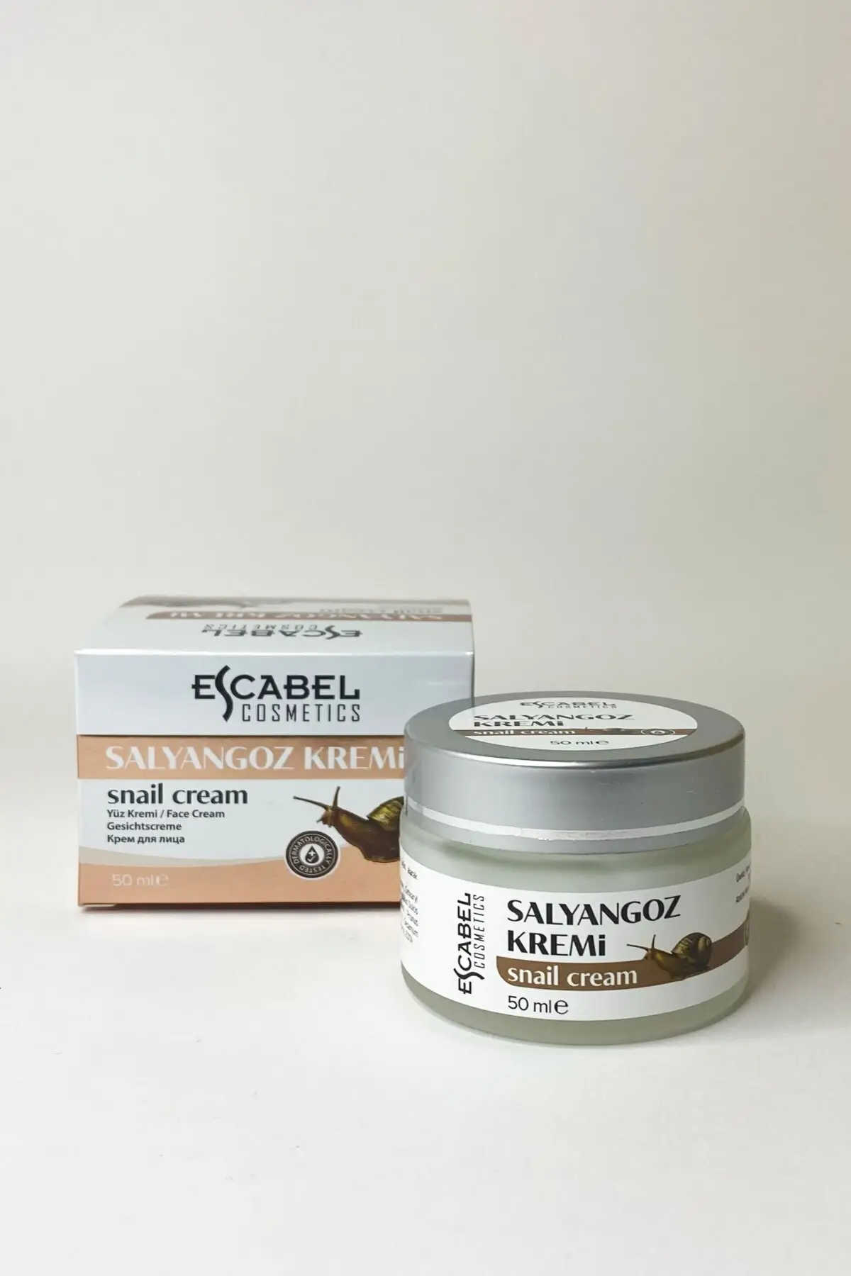 Crema corporal y facial 100 Original, crema antimanchas para reparar grietas con Caracol que contiene granos y acn&eacute;, 50ml-1