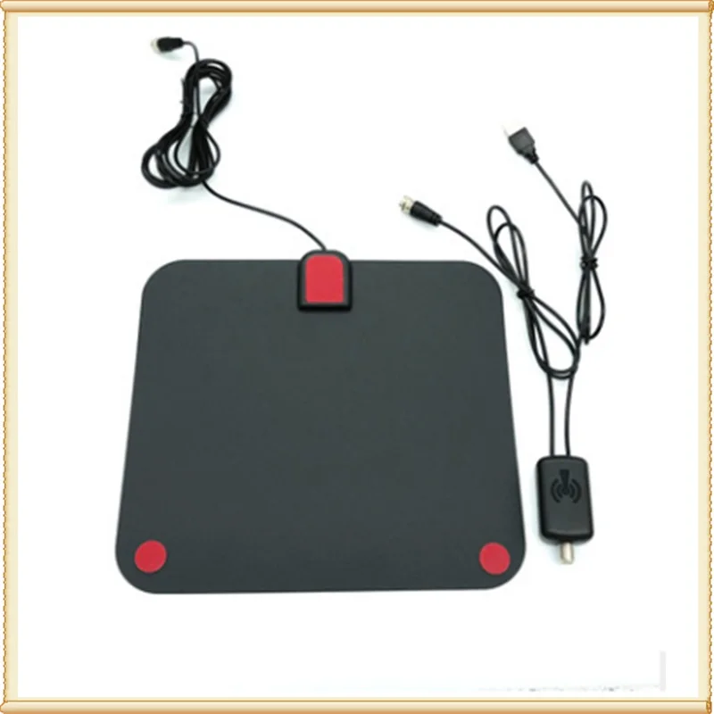 1080P Indoor TV Antenna Digital HDTV Antenna Amplified Booster 50 Mile Range