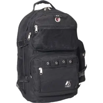 Everest Unisex Oversize Deluxe Backpack Black
