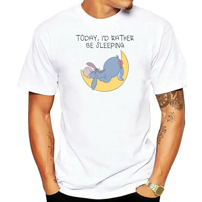 

Men t shirt Today I'd Rather Be Sleeping -Eeyore Women t-shirt