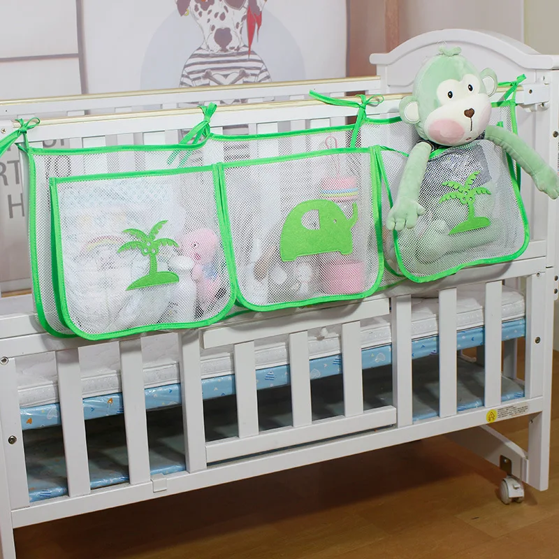 

Сумки для детской кроватки, органайзер для детской кроватки, карман для подгузников для детской кроватки, Комплект постельного белья, аксессуары, сетчатые сумки для подгузников