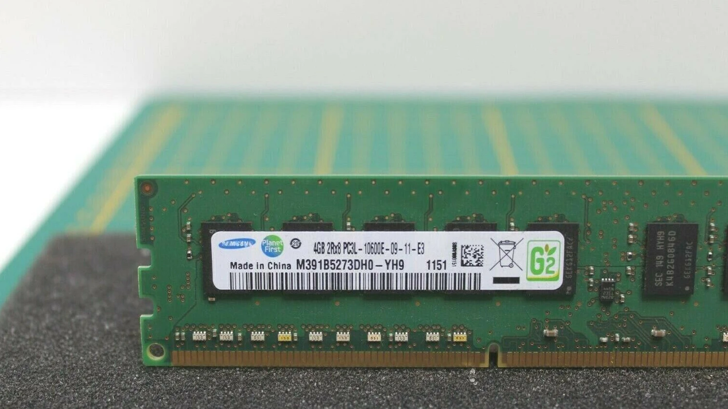 

RAM 4G 2RX8 PC3L-10600E 1333 ECC server memory M391B5273DH0-YH9