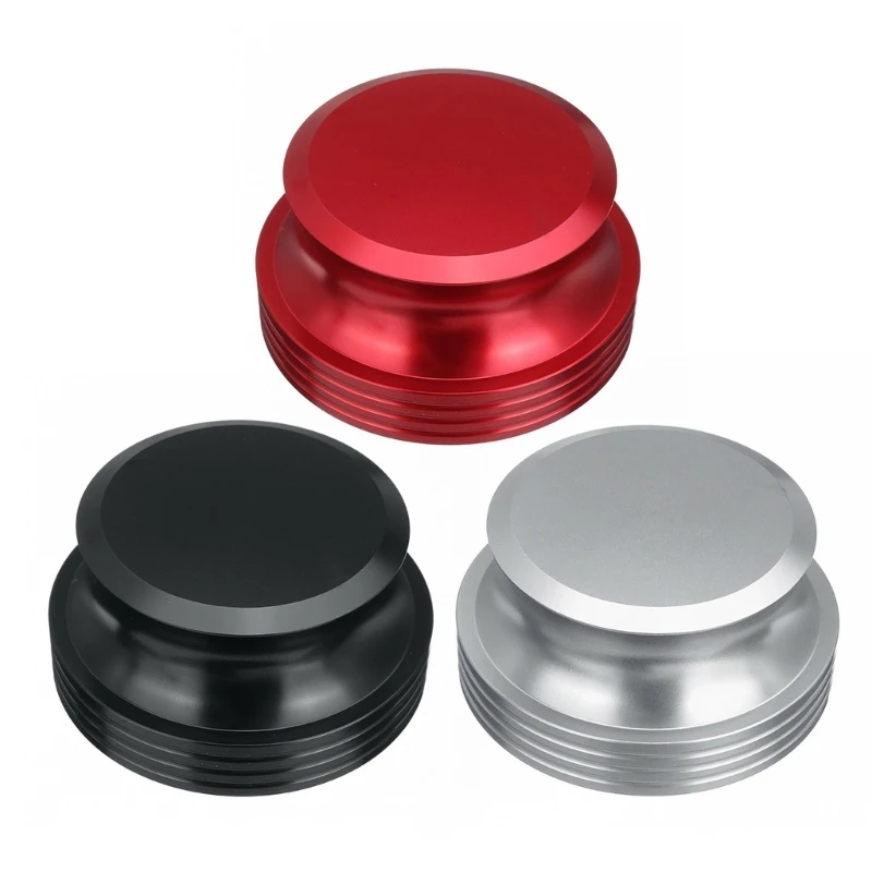 

Aluminum Metal Vinyl Record Weight Stabilizer Disc Balanced Clamp for Turntable Record Player Stabilizer Accessories U4LD