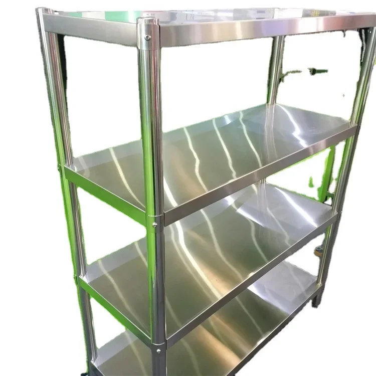 Индивидуальная коммерческая кухонная полка для хранения продуктов из