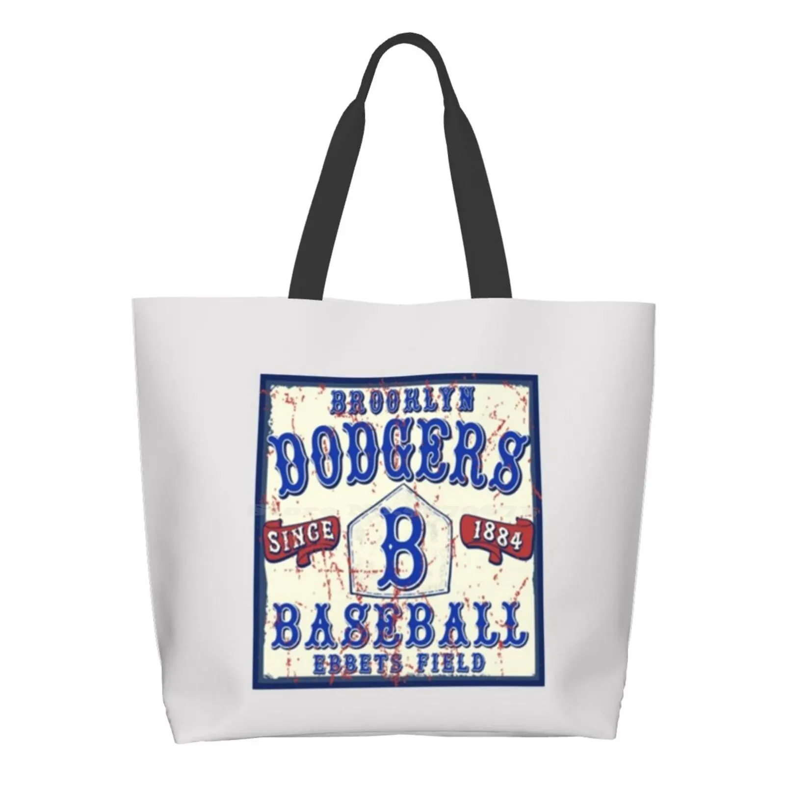 

Дешёвые сумки для бейсбола Brooklyn Rs, сумки на плечо большого размера, бейсбольный клуб Brooklyn 1884 ebbet Field Brooklyn, Новинка