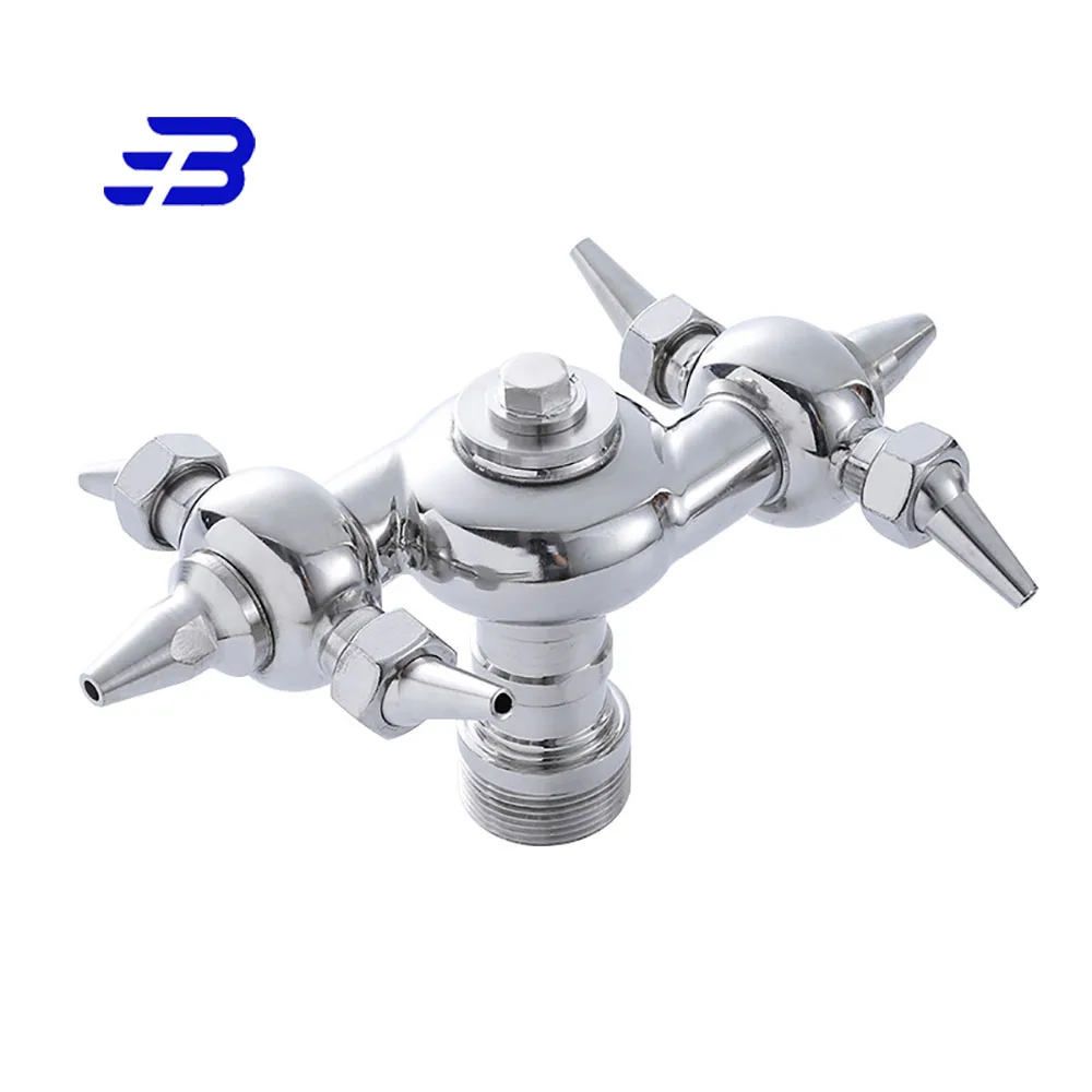 Tank Clean Nozzle Stainless Steel 360 Degree Double Cycle Rotary Washing Spray Nozzle Head