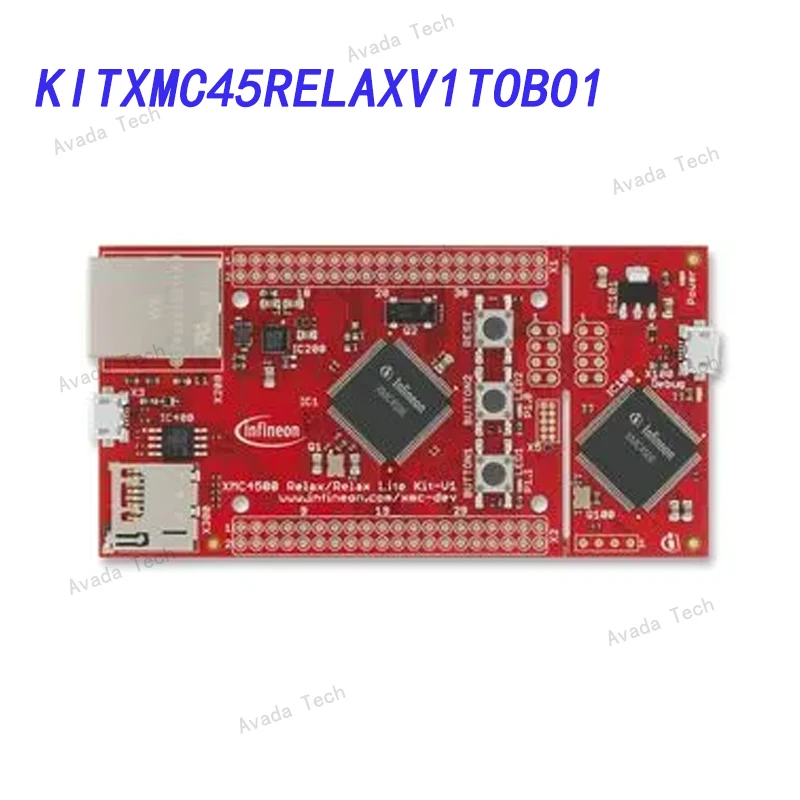 

Avada Tech KITXMC45RELAXV1TOBO1 макетная плата XMC4500 Relax Kit-V1 съемный бортовой отладчик с питанием от USB