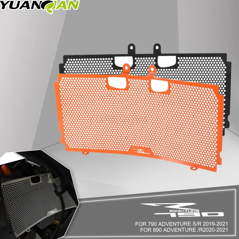 

Motorcycle Accessories For 790 ADVENTURE R S 2019 2020 2021 Aluminum Radiator Grille Guard Cover 890 ADVENTURE R ADV 2020 2021