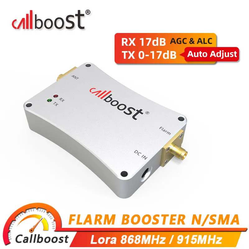 Callboost 868 MHz Lora Flram Booster 915 MHz Amplifier For Helium Hotspot Miner Booster Lora Signal 868MHz 915MHz Amplifier AGC