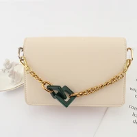 2022 new 40cm acrylic handbag chain shoulder bag with detachable resin chain strap diy belt wallet chain accessories