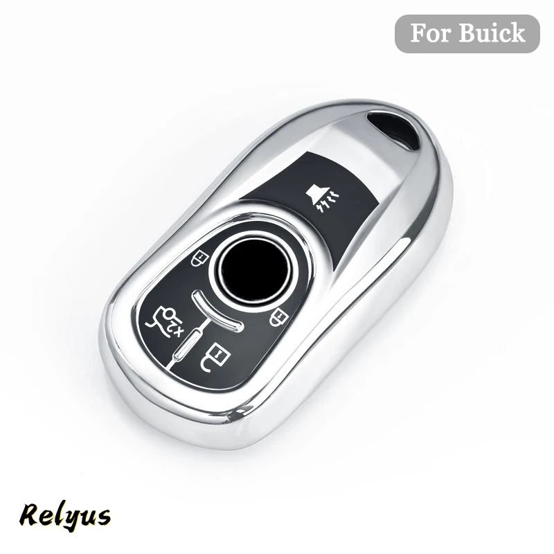 

Car TPU Key Case Cover Key Shell Fob Keychain for Buick Encore Envision GL6 GL8 New Lacrosse Excelle Regal Verano Accessories