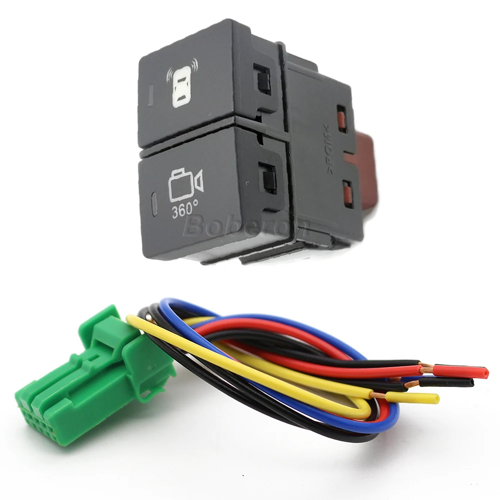 

For Honda Dual key switch fog light recorder radar power LED steering wheel heating Switch Button