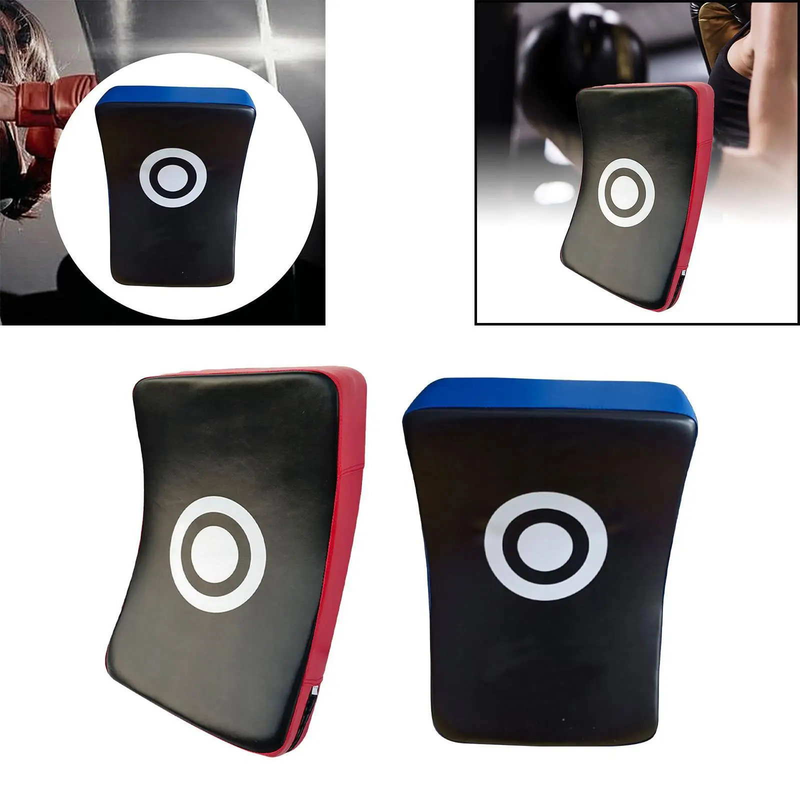 Кикбоксинг изогнутые фокусные рукавицы спарринговая площадка тренировочная