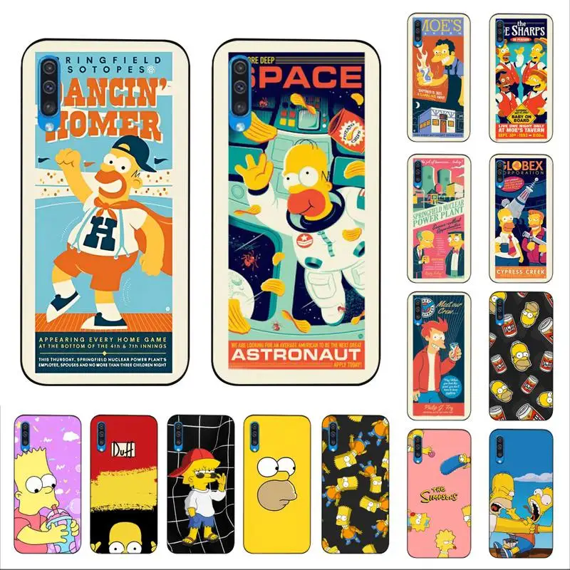 

Disney The Simpsons Phone Case for Samsung A51 01 50 71 21S 70 10 31 40 30 20E 11 A7 2018
