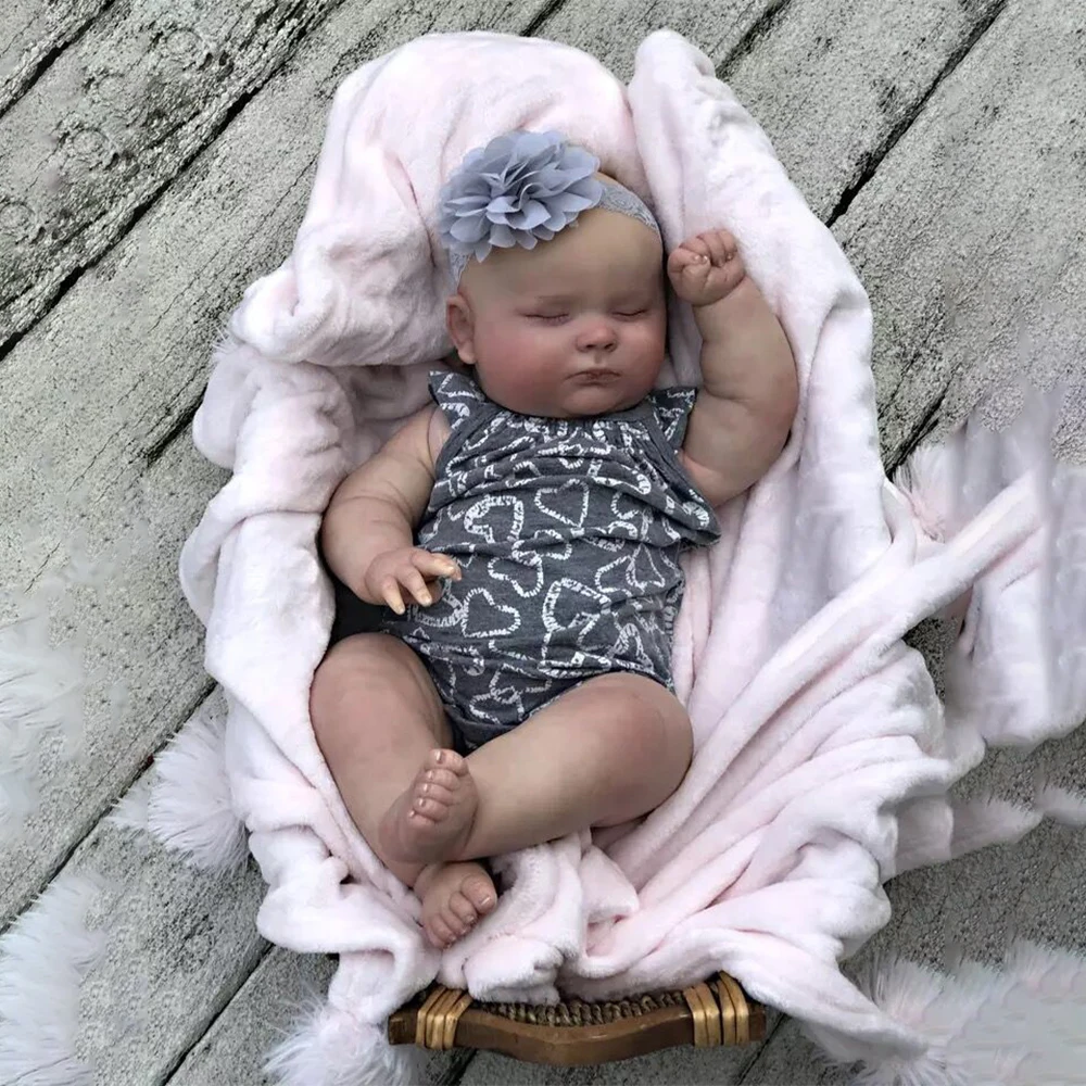 

Fat Boy 24 Inch Kit Meadow Reborn Baby Doll Kit Molds with clothes painted the best gifts for mother