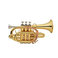 accept oem cheap gold bb child trumpet