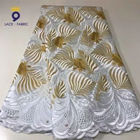 2022 unique design gambia african women traditional wedding dresses swiss voile lace in switzerland with embroidered dry laces