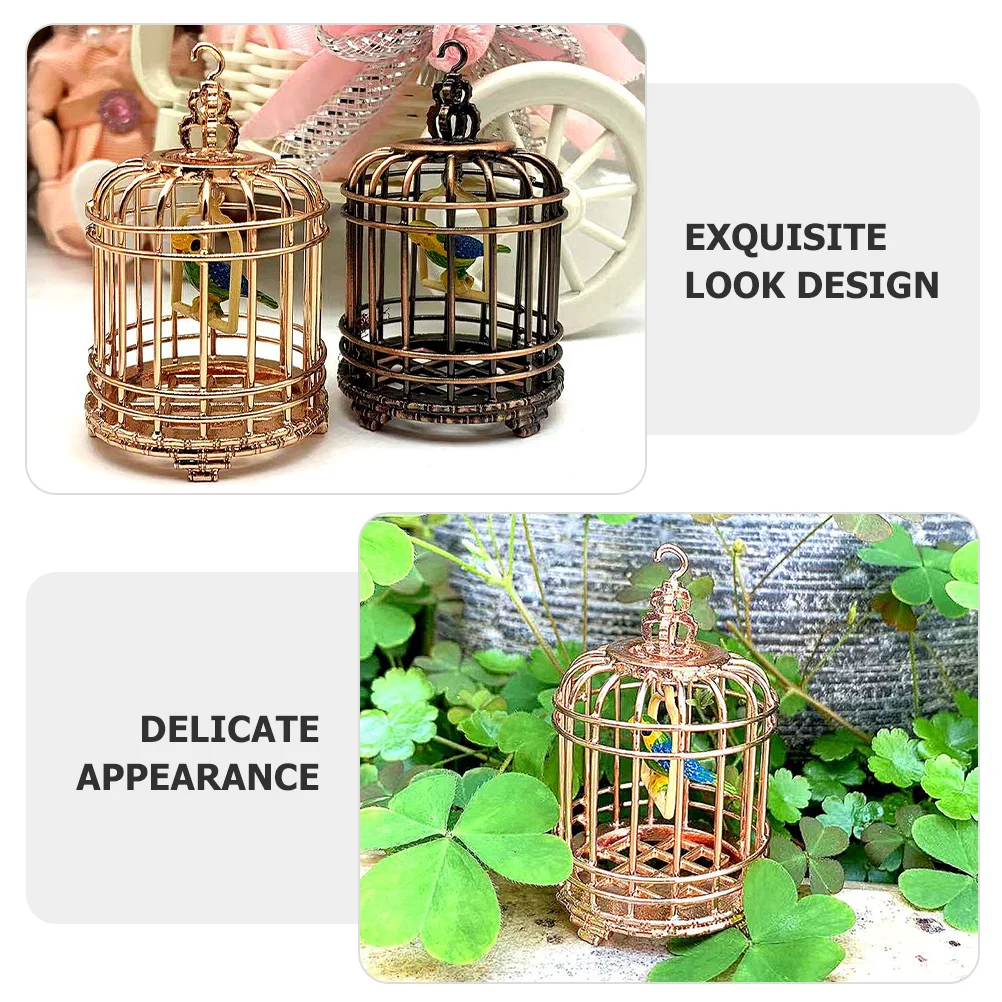 Имитация клетки для птиц мини-клетка орнамент подарок домашний декор игрушка