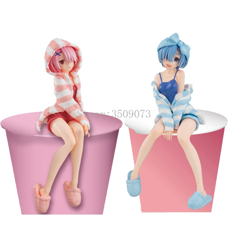 Фигурка лапша 14 см Re ZERO начальная жизнь в другом мире фигурка Rem Ram аниме Рам