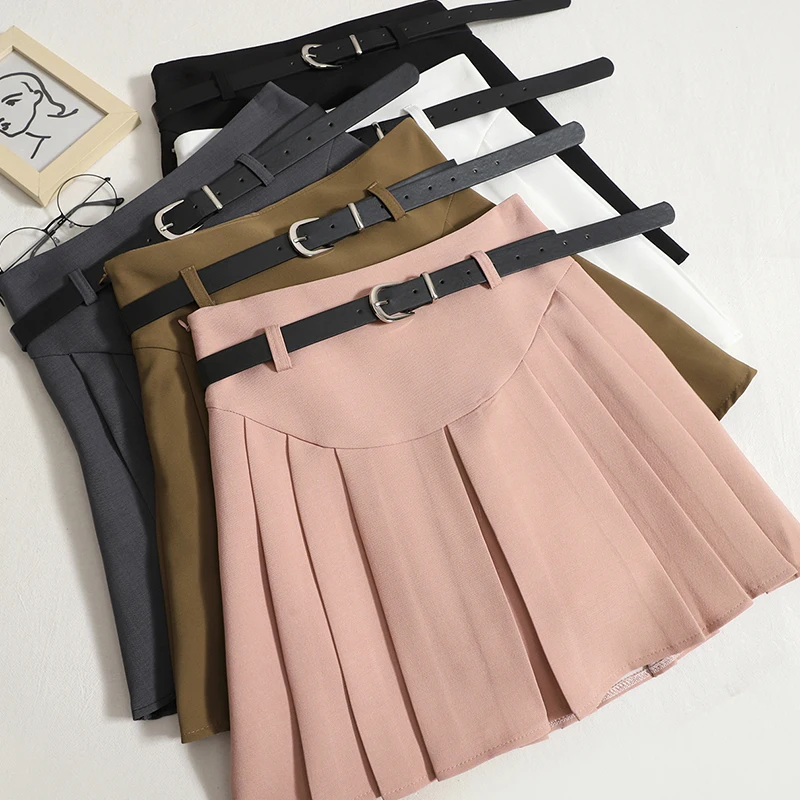 

Женский плиссированный костюм, мини-юбка с высокой талией, весна-лето 2023