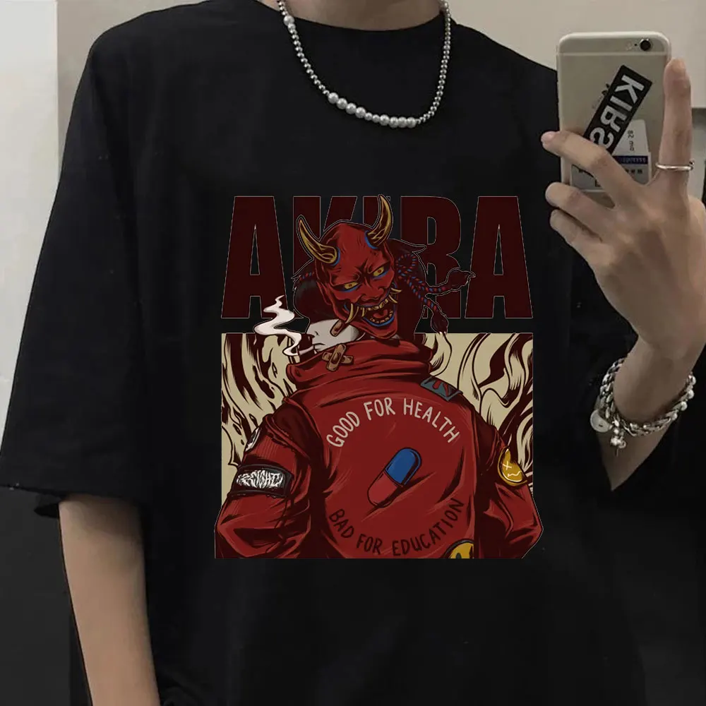 

Akira Kaneda Anime Printed T-shirts Japanese Anime Manga Harajuku Fashion O-Neck T-Shirt Streetwear Casual Tops Tee Shirt